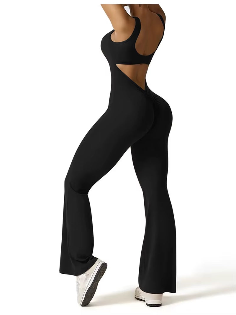 Women'S Slim Hip Lift Backless Bodysuit
